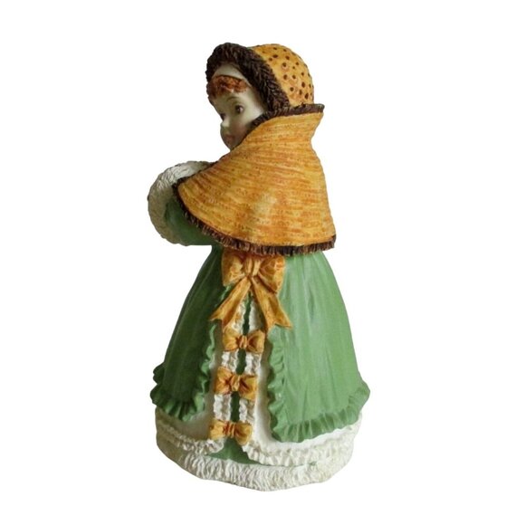 Maud Humphrey Bogart Figurine - Vintage Winter's Child Figure - LE Hamilton Gift - Picture 3 of 7